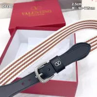 $64.00 USD Valentino AAA Quality Belts In 2.5cm For Women #1340307