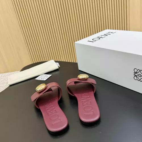 Replica LOEWE Slippers For Women #1341491 $85.00 USD for Wholesale