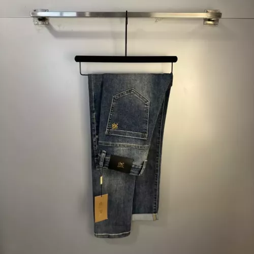 Replica Burberry Jeans For Men #1341666 $82.00 USD for Wholesale