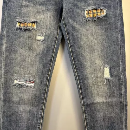 Replica Burberry Jeans For Men #1341666 $82.00 USD for Wholesale