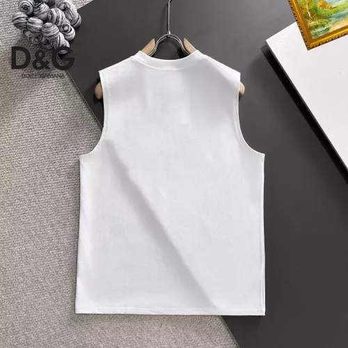 Replica Dolce & Gabbana D&G T-Shirts Sleeveless For Unisex #1341971 $25.00 USD for Wholesale