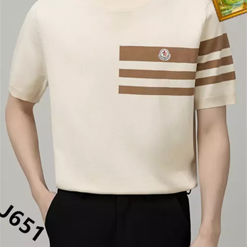 Moncler T-Shirts Short Sleeved For Men #1342100