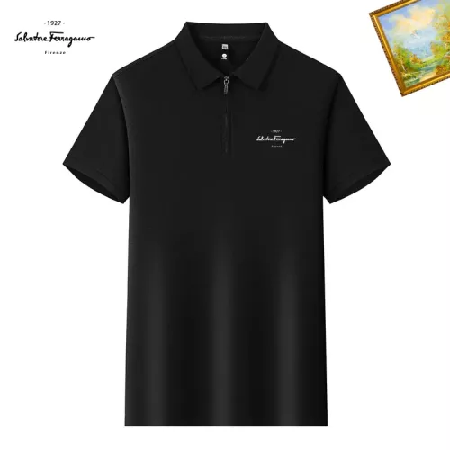 Salvatore Ferragamo T-Shirts Short Sleeved For Men #1342127