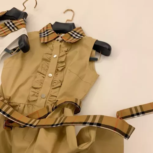 Replica Burberry Dresses Sleeveless For Women #1342129 $96.00 USD for Wholesale