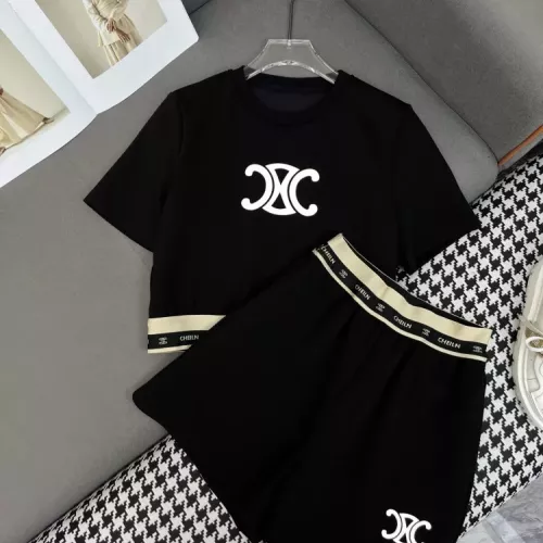 Celine Tracksuits Short Sleeved For Women #1342205