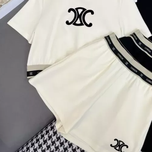 Celine Tracksuits Short Sleeved For Women #1342208