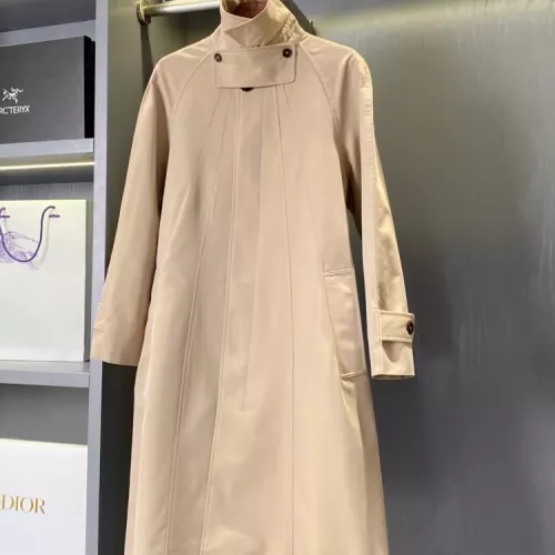 Replica Burberry Trench Coat Long Sleeved For Women #1342295 $195.00 USD for Wholesale