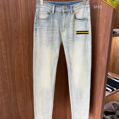 Replica Salvatore Ferragamo Jeans For Men #1342540 $48.00 USD for Wholesale