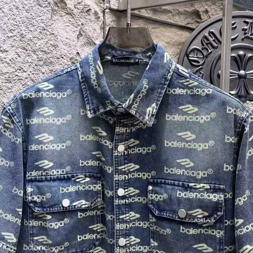 Replica Balenciaga Jackets Short Sleeved For Men #1342710 $64.00 USD for Wholesale
