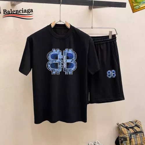 Balenciaga Fashion Tracksuits Short Sleeved For Men #1343072, $48.00 USD, [ITEM#1343072], Balenciaga Fashion Tracksuits