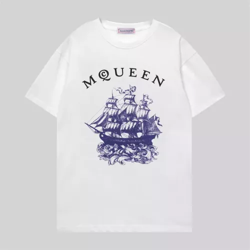 Alexander McQueen T-shirts Short Sleeved For Unisex #1343152, $34.00 USD, [ITEM#1343152], Alexander McQueen T-shirts