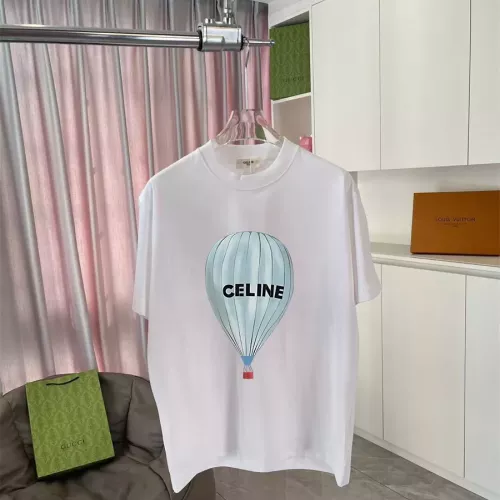 Celine T-Shirts Short Sleeved For Unisex #1343235, $42.00 USD, [ITEM#1343235], Celine T-Shirts