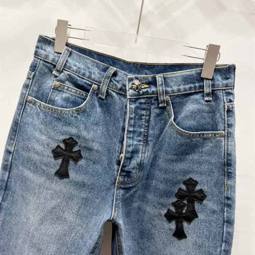 Replica Chrome Hearts Jeans For Men #1343541 $60.00 USD for Wholesale