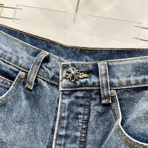 Replica Chrome Hearts Jeans For Men #1343541 $60.00 USD for Wholesale