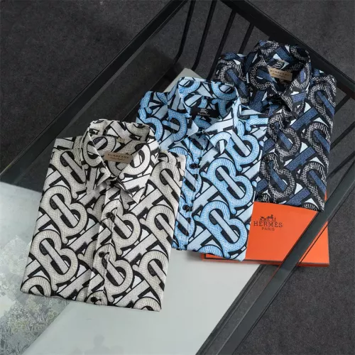 Replica Burberry Shirts Long Sleeved For Men #1343571 $38.00 USD for Wholesale