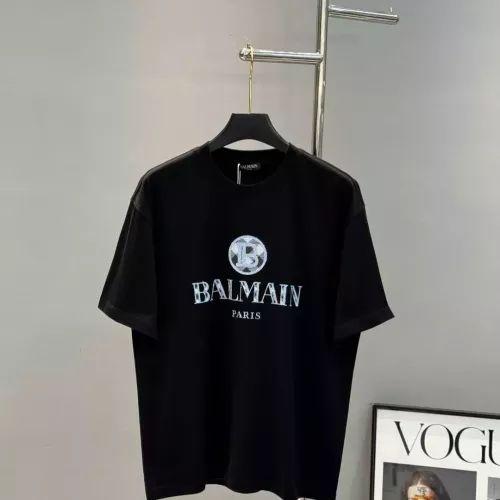 Balmain T-Shirts Short Sleeved For Unisex #1343913, $88.00 USD, [ITEM#1343913], Balmain T-Shirts