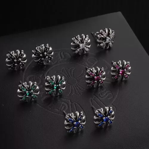 Replica Chrome Hearts Earrings #1344047 $32.00 USD for Wholesale