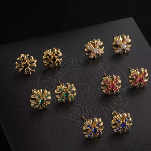 Replica Chrome Hearts Earrings #1344053 $32.00 USD for Wholesale