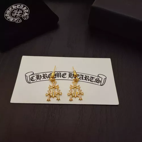 Replica Chrome Hearts Earrings #1345198 $32.00 USD for Wholesale