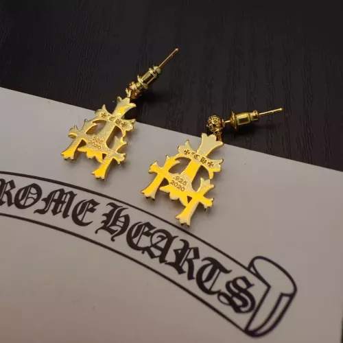 Replica Chrome Hearts Earrings #1345198 $32.00 USD for Wholesale