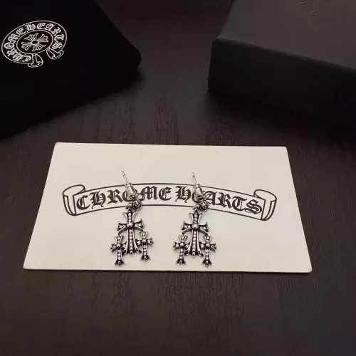Replica Chrome Hearts Earrings #1345199 $32.00 USD for Wholesale