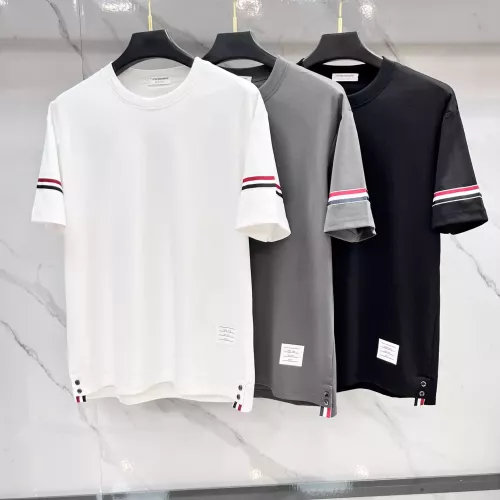 Replica Thom Browne TB T-Shirts Short Sleeved For Men #1346329 $85.00 USD for Wholesale