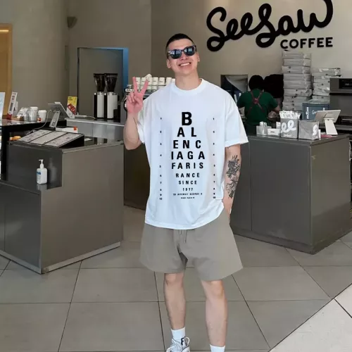 Replica Balenciaga T-Shirts Short Sleeved For Unisex #1346388 $88.00 USD for Wholesale