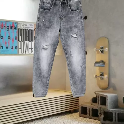 Replica Balenciaga Jeans For Men #1346437 $60.00 USD for Wholesale