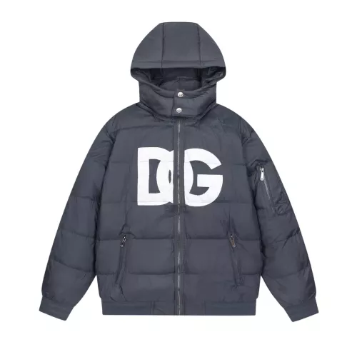 Dolce & Gabbana D&G Down Feather Coat Long Sleeved For Men #1346459