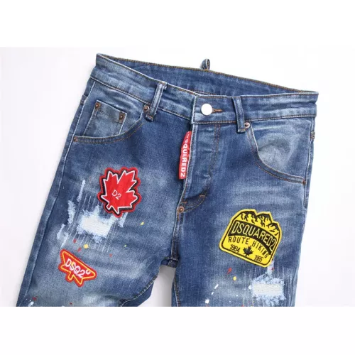 Replica Dsquared Jeans For Men #1346746 $48.00 USD for Wholesale
