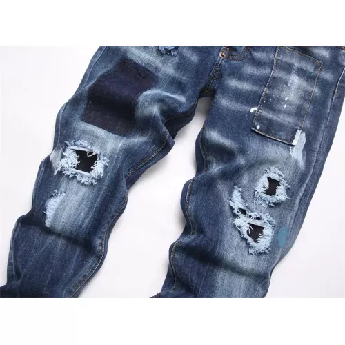 Replica Dsquared Jeans For Men #1346747 $48.00 USD for Wholesale