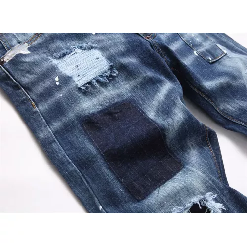 Replica Dsquared Jeans For Men #1346747 $48.00 USD for Wholesale