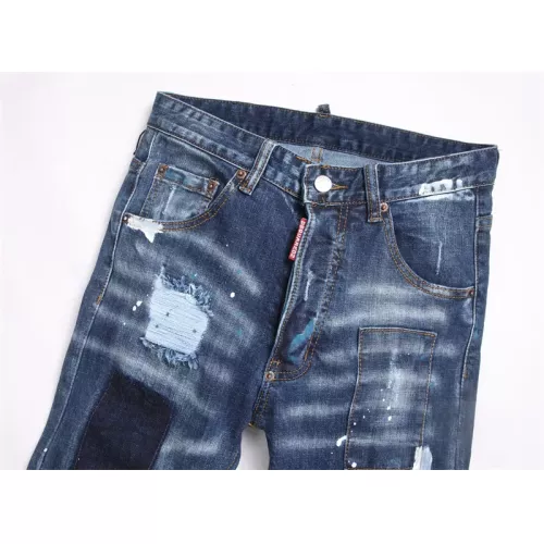 Replica Dsquared Jeans For Men #1346747 $48.00 USD for Wholesale
