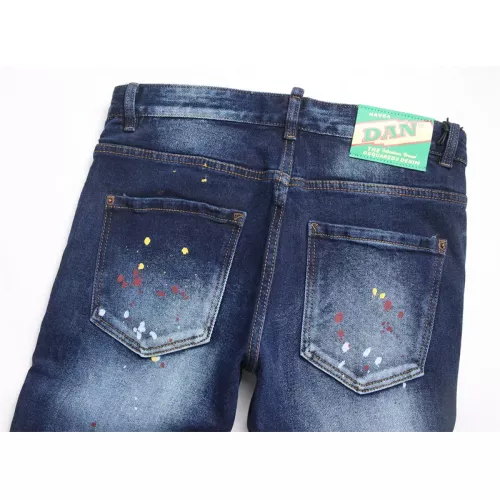 Replica Dsquared Jeans For Men #1346748 $48.00 USD for Wholesale