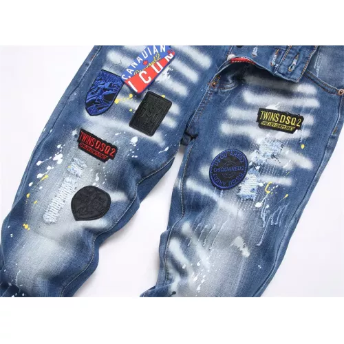Replica Dsquared Jeans For Men #1346756 $48.00 USD for Wholesale