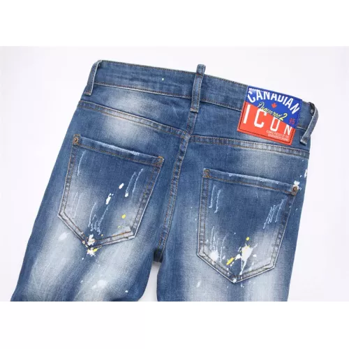 Replica Dsquared Jeans For Men #1346756 $48.00 USD for Wholesale
