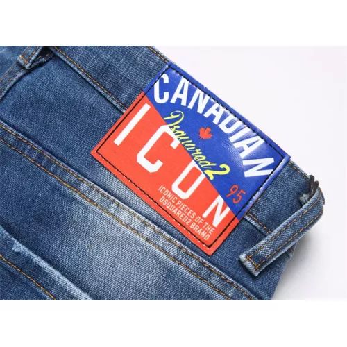 Replica Dsquared Jeans For Men #1346756 $48.00 USD for Wholesale
