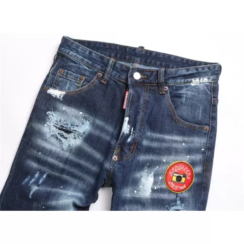 Replica Dsquared Jeans For Men #1346758 $48.00 USD for Wholesale