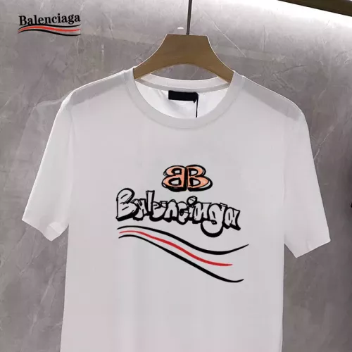 Replica Balenciaga T-Shirts Short Sleeved For Unisex #1347089 $25.00 USD for Wholesale