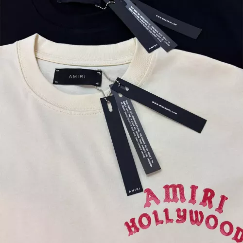 Replica Amiri T-Shirts Short Sleeved For Unisex #1347137 $32.00 USD for Wholesale