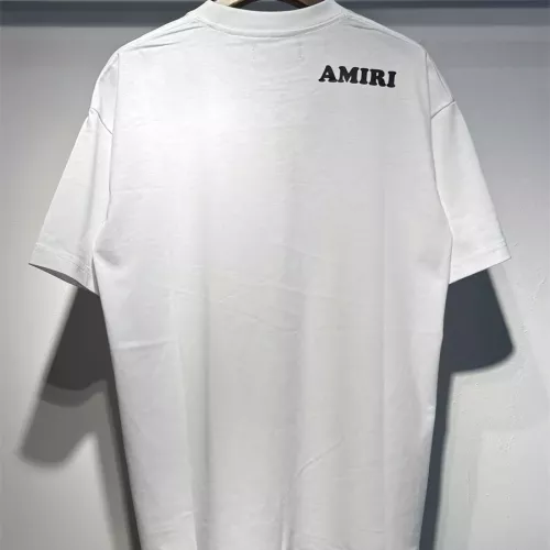 Replica Amiri T-Shirts Short Sleeved For Unisex #1347139 $32.00 USD for Wholesale