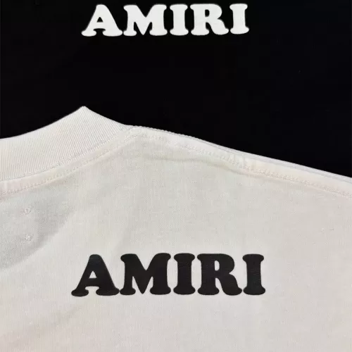Replica Amiri T-Shirts Short Sleeved For Unisex #1347140 $32.00 USD for Wholesale