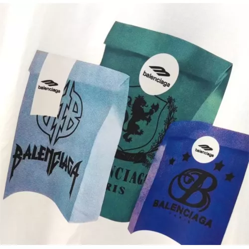 Replica Balenciaga T-Shirts Short Sleeved For Unisex #1347346 $42.00 USD for Wholesale