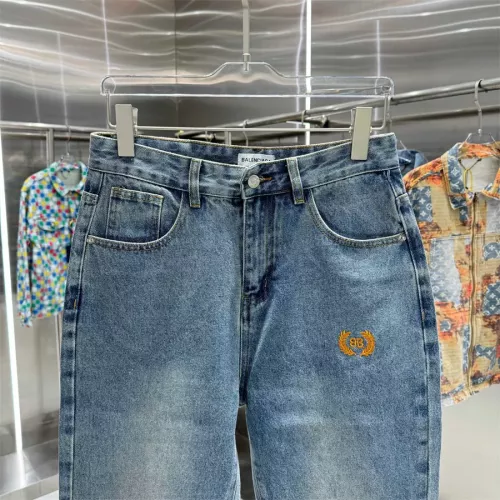 Replica Balenciaga Jeans For Men #1347358 $60.00 USD for Wholesale