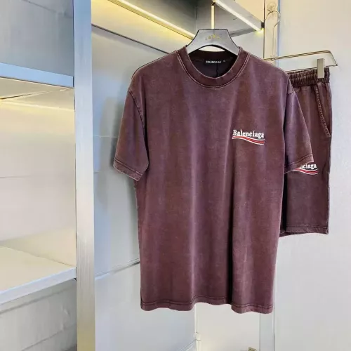 Balenciaga Fashion Tracksuits Short Sleeved For Unisex #1347385