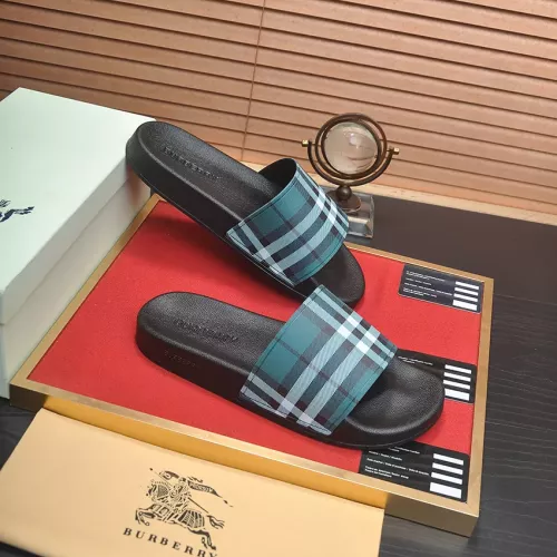 Replica Burberry Slippers For Men #1347989 $52.00 USD for Wholesale