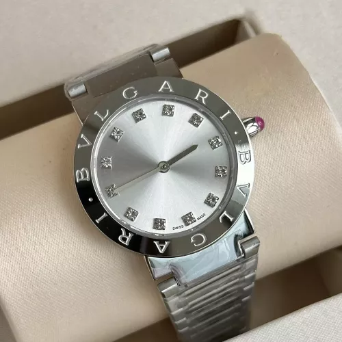 Bvlgari AAA Quality Watches In Silver For Women #1348042