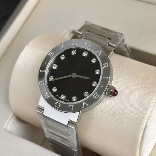 Replica Bvlgari AAA Quality Watches In Silver For Women #1348048 $158.00 USD for Wholesale