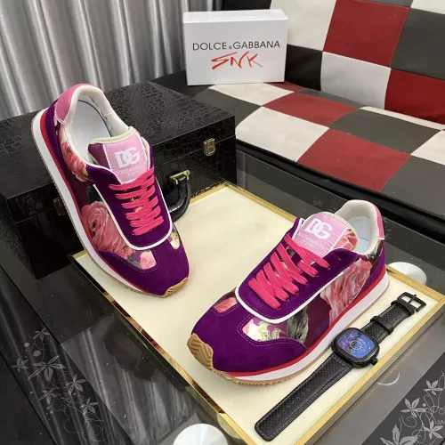 Replica Dolce & Gabbana D&G Casual Shoes For Women #1348292 $85.00 USD for Wholesale
