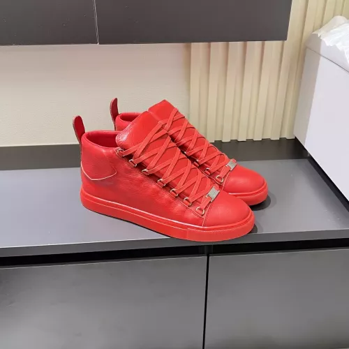 Replica Balenciaga High Tops Shoes For Men #1348665 $92.00 USD for Wholesale